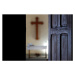 Fotografie Protestant church.  Altar and christian, Pascal Deloche / Godong, 40x26.7 cm