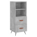 vidaXL Skříň highboard betonově šedá 34,5x34x180 cm kompozitní dřevo