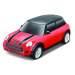 Pólisti Mini Cooper Slot car 1:43 Red