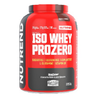 Nutrend Iso Whey Prozero čokoládové brownies 2250 g