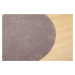 Vopi koberce Kusový koberec Apollo Soft béžový kruh - 120x120 (průměr) kruh cm