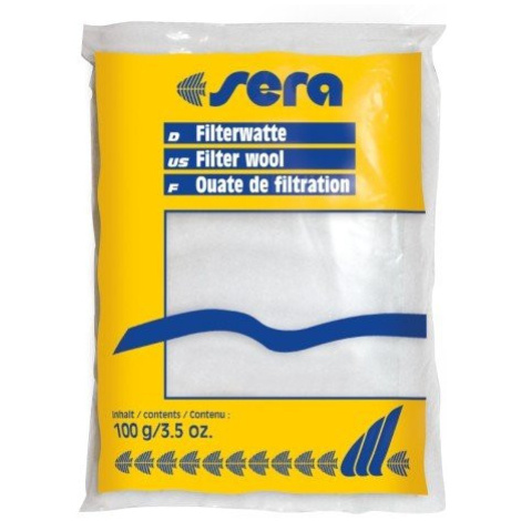 Sera filtrační vata bílá Filterwatte 100g