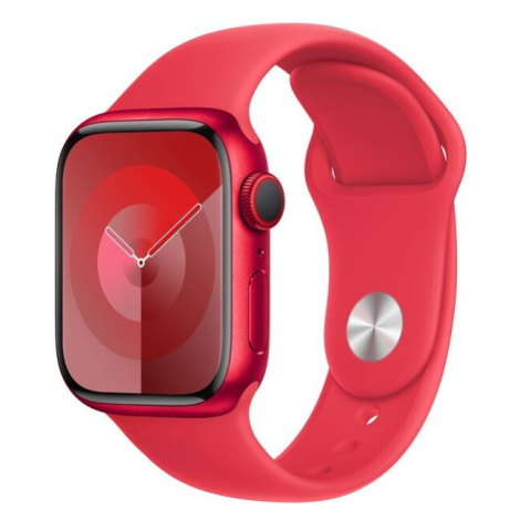 Apple Watch Series 9 Cellular 41mm (PRODUCT)RED hliník s (PRODUCT)RED sportovním řemínkem S/M Če
