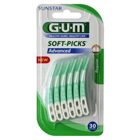 GUM Soft-Picks Advanced mezizubní kartáček 30 ks
