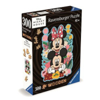 Ravensburger 120007623 Dřevěné puzzle Disney: Mickey a Minnie