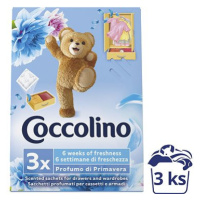 COCCOLINO Primavera vůně do skříně 3 ks