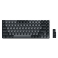 Satechi klávesnica SM1 Slim Mechanical Backlit Bluetooth Keyboard - Dark Gray, ST-KSM1DK-EN Čern