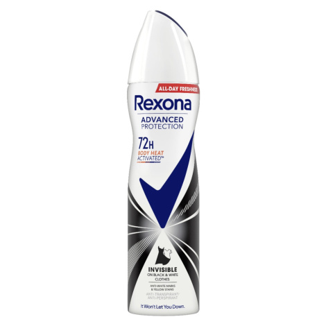 Rexona Invisible Black&White Antiperspirant sprej 150 ml