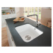 Keramický dřez Villeroy & Boch podstavný Cisterna 60, 670601R7, Pure Black 670601R7