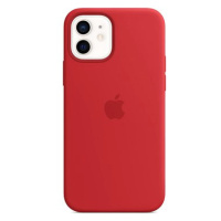 Apple iPhone 12 a 12 Pro Silikonový kryt s MagSafe (PRODUCT)RED