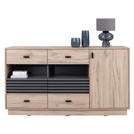 Komoda se zásuvkami a skříňkou do obývacího pokoje Allmo - Meblar