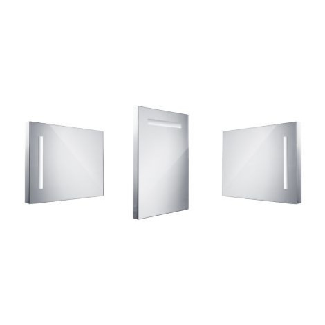 Koupelnové LED zrcadlo s ostrými rohy, 500x700mm FOR LIVING