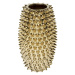 KARE Design Keramická váza Sting - zlatá, 26cm