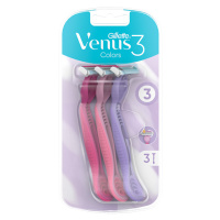 Gillette Venus 3 Colors Pohotová Holítka, Balení 3