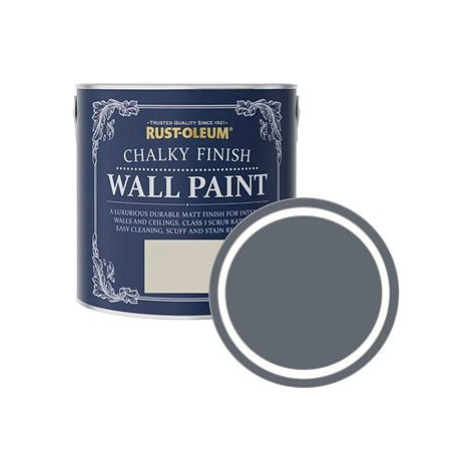 Rust-Oleum Omyvatelná barva na stěny a stropy Chalky Finish Wall Paint I, šedá, 1 l