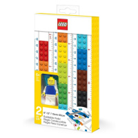 LEGO Stationery LEGO Pravítko s minifigurkou, 30 cm