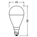 LED žárovka E14 OSRAM CL P FR 8W (60W) teplá bílá (2700K)