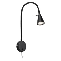 Briloner Briloner 2082-015 - LED Nástěnná lampa COMFORT LIGHT 1xGU10/5W/230V černá