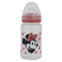 STOR - Kojenecká láhev Minnie Mouse s antikolikovým systémem, 240ml, 10702