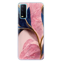 iSaprio Pink Blue Leaves pro Vivo Y20s