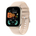 Wotchi Smartwatch W127G – Gold - Beige