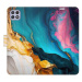 iSaprio Flip pouzdro Colourful Marble pro Samsung Galaxy A22 5G