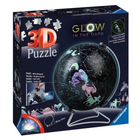 Puzzle-Ball Svítící globus: Hvězdná obloha RAVENSBURGER