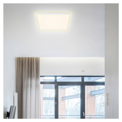 Briloner LED stropní světlo 7364, 42 x 42 cm, bílá