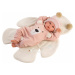 Llorens 63644 NEW BORN - realistická panenka miminko se zvuky a měkkým látkovým tělem - 36