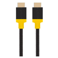 Kabel Tactical Webb Space HDMI 2.1 8K 2,1m Black/Yellow