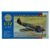 Model CURTISS P - 40K 1:72