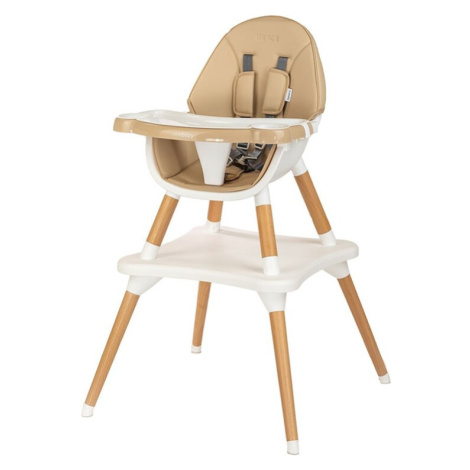 NEW BABY - Jídelní židlička 3v1 Grace beige