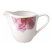 Bílo-růžová porcelánová konvička na mléko 210 ml Rose Garden - Villeroy&Boch