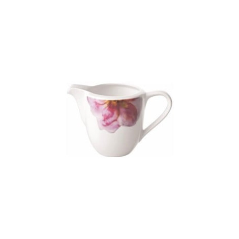 Bílo-růžová porcelánová konvička na mléko 210 ml Rose Garden - Villeroy&Boch Villeroy & Boch