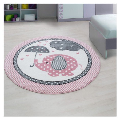 Dětský koberec Kids 570 pink 160x230 cm Vopi