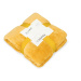 Mikrovláknová deka ROTE mustard/hořčicová 150x200 cm Homla