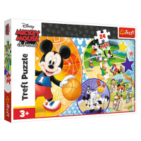 Trefl Puzzle 24 Maxi - Čas na sport! / Disney