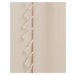 Dekorační závěs s kroužky BOHO LARA RING krémová 140x250 cm (cena za 1 kus) MyBestHome