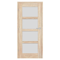 Interiérové dveře Juka 4 - Sonoma 3D Greko, 80/197 cm, P