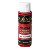 Akrylová barva Cadence Premium 70 ml - blood red červená temná Aladine