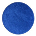 Kusový koberec Eton modrý kruh 100 cm