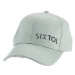 SIXTOL Kšiltovka s LED světlem B-CAP 25lm, nabíjecí, USB, univerzální velikost, zelená