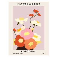 Ilustrace Flower Market. Bologna, NKTN, 30 × 40 cm