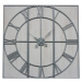 Estila Moderní designové nástěnné hodiny Rosa ze dřeva a kovu 112cm