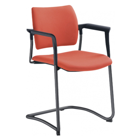 LD SEATING konferenční židle DREAM 130-Z-N1,BR, kostra černá