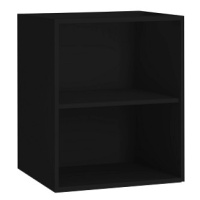 ArtExt Kuchyňská skříňka horní rohová nízká BONN | W10 60/36 Barva korpusu: Černá