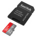 SanDisk MicroSDXC karta 128GB Ultra + adaptér SDSQUAB-128G-GN6MA