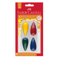 Plastové pastelky Faber-Castell do dlaně 3plus, BL 4 ks