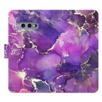 iSaprio flip pouzdro Purple Marble pro Samsung Galaxy S10e