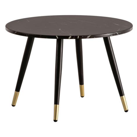 MID.YOU KONFERENČNÍ STOLEK, černá, kompozitní dřevo, 60/60/41 cm